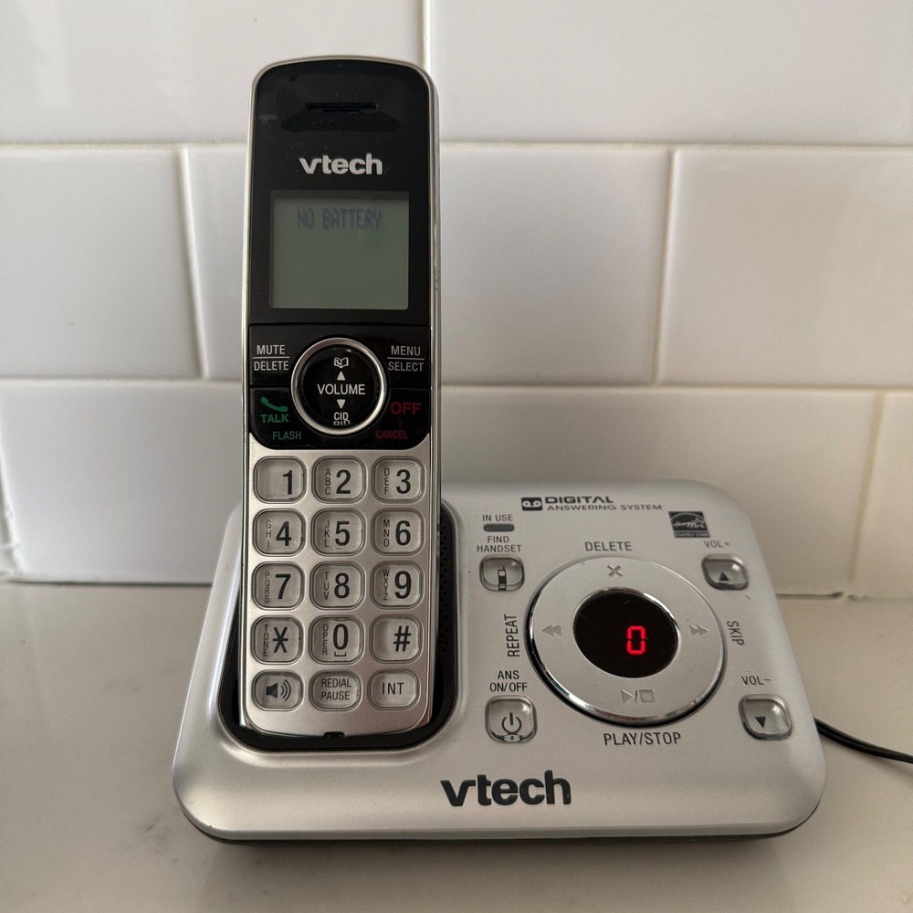 VTech Cordless Phone w/ Digital Answering System – Needs Battery‎